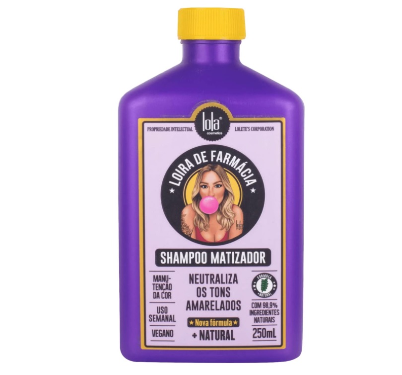 Lola Cosmetics Meu Cachinho – Shampoo matizador 250ml