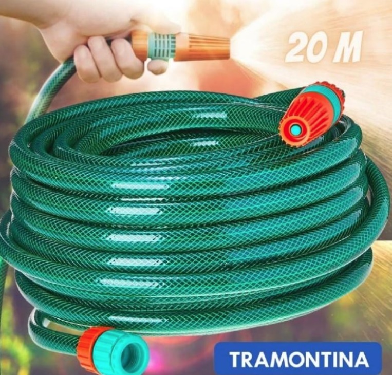 Mangueira Tramontina 20m com Esguicho – 79172/200 Engate Rosqueado
