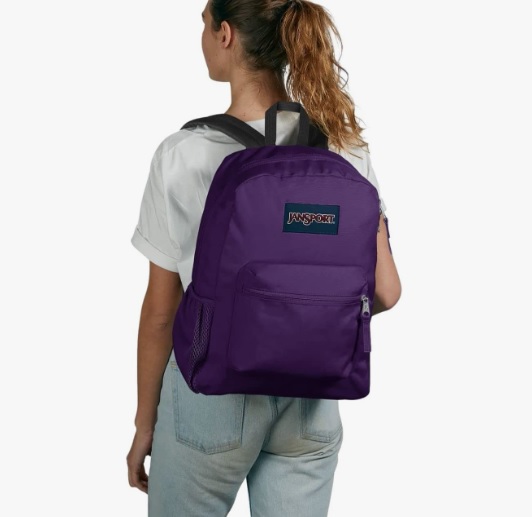 Mochila JanSport Cross Town – Brazilian Berry – 26L