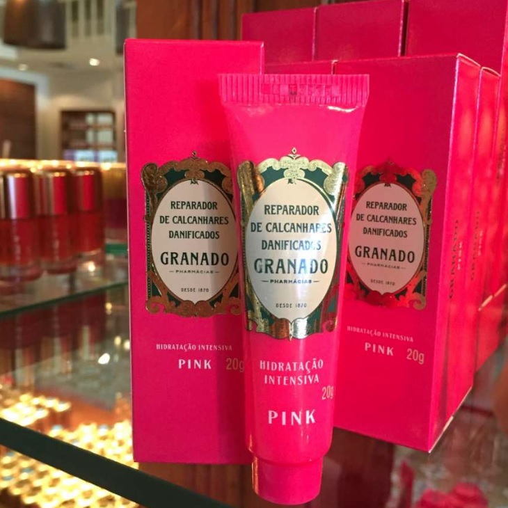 Reparador de Calcanhares Danificados, Granado, Rosa, 20g