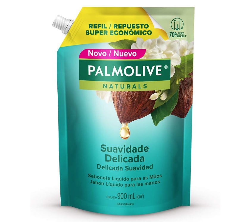 Sabonete Líquido Para as Mãos Naturals Suavidade Delicada 900Ml