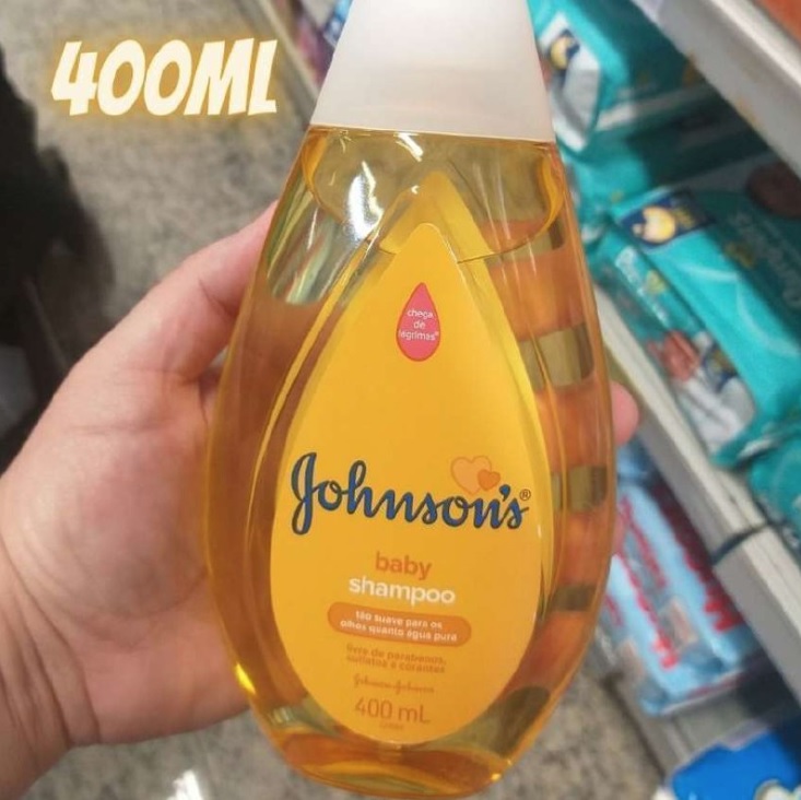 Johnson’s Baby Shampoo Para Bebê De Glicerina, 400ml
