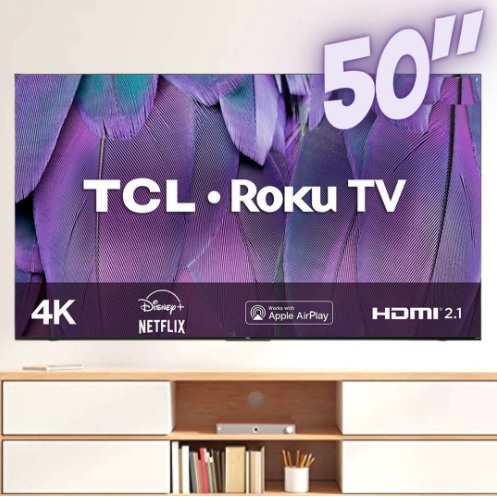 Smart TV TCL ROKU 50 Polegadas LED 4K UHD – RP620