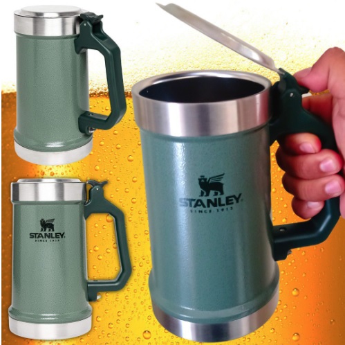 Stanley 10-09845-001 The Bottle Opener Beer Stein Hammertone Green 700 ml