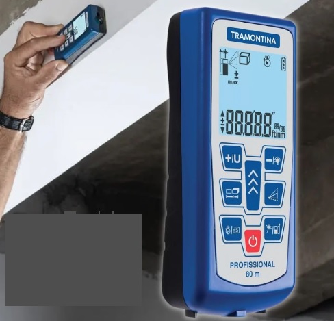 Trena Laser Profissional 80m Tramontina – 43151380