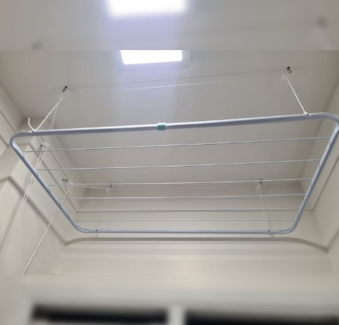 Varal de Teto Mor em Aço 6006 – 90 x 56 cm