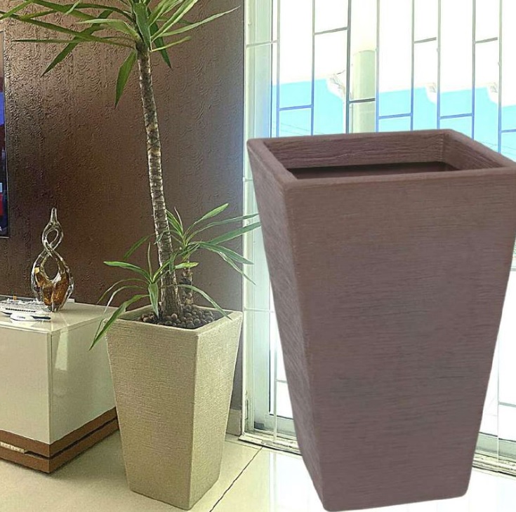 Vaso Terra Trapezio 40 X 60 cm Vasart Terra Rusty
