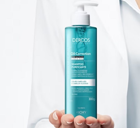 Vichy Dercos Shampoo Oil-Correction 300ml