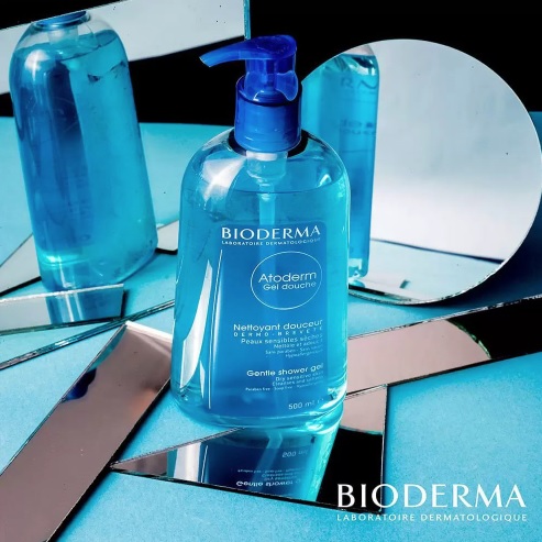 Atoderm Gel Douche Bioderma Gel de Limpeza Pele Seca com 500ml