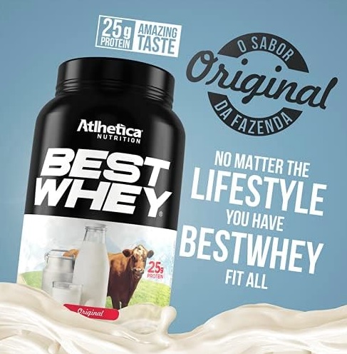 Best Whey (900G) – Sabor Original, Atlhetica Nutrition