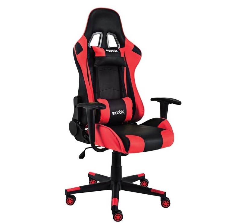 Cadeira Gamer GT RACER Preto e Vermelho