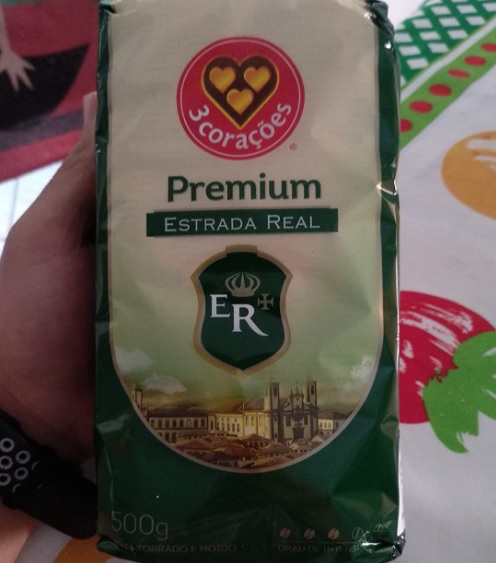 Café, Torrado e Moído, Estrada Real, Premium, à Vácuo, 500g, 3 Corações