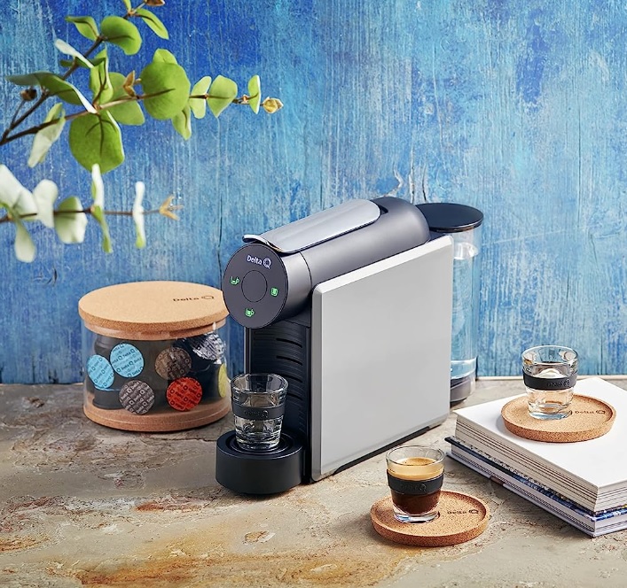 Cafeteira Cápsulas MiniQool Cinza 127V