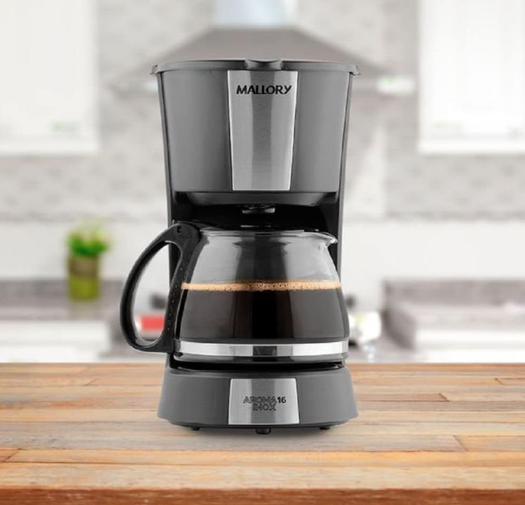 Cafeteira Mallory Aroma 16 Preto – 127V