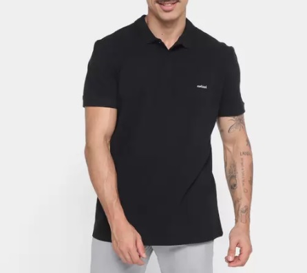 Camisa Polo Colcci Básica Masculina