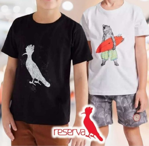 Seleção de Camisetas Reserva Mini