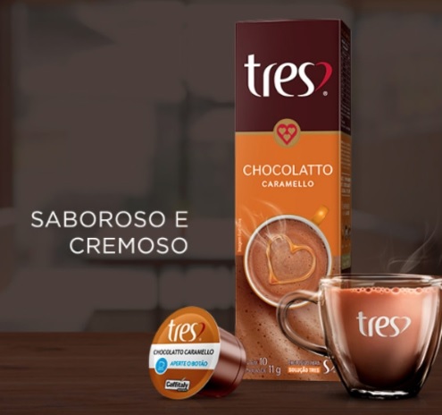 Cápsula TRES Chocolatto Caramelo