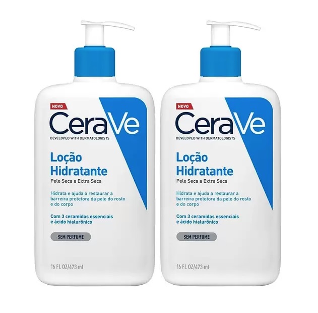 CeraVe Kit com Duas Loções Hidratantes