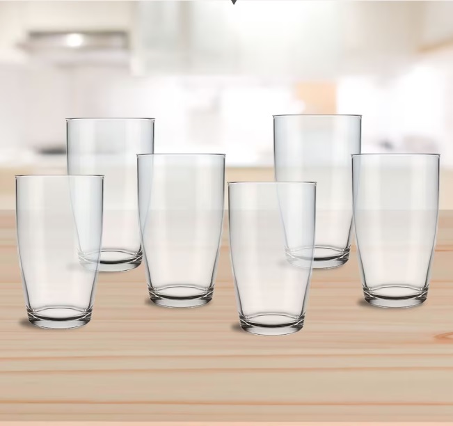 Conjunto de Copos Nadir Prosa 300 ml – 6 Peças