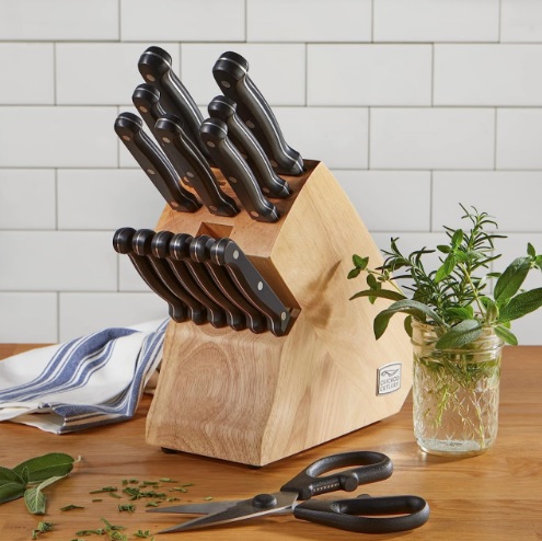 Conjunto de facas de aço inoxidável Chicago Cutlery Essentials (15 peças)