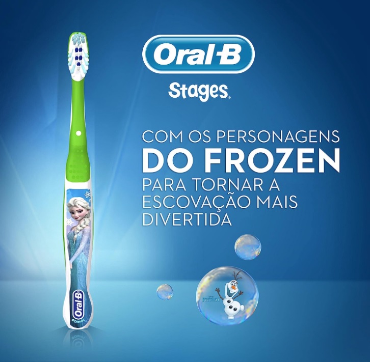 Escova de Dente Oral-B Stages Frozen 1 Unidade