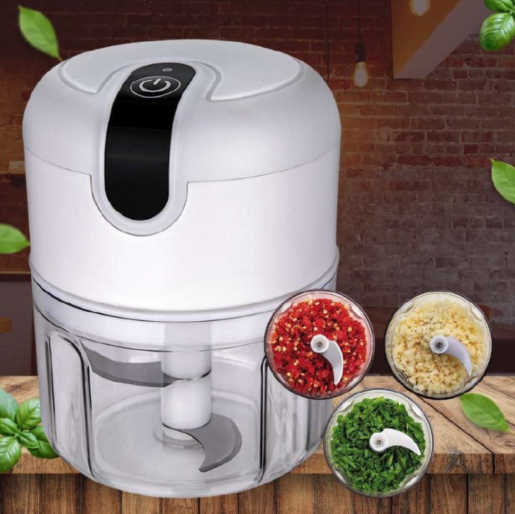 Euro Mini Processador de Alimentos Usb Elétrico, tritura cebola, pimenta, cebolinha, frutas e legumes, ELT1805, HOME