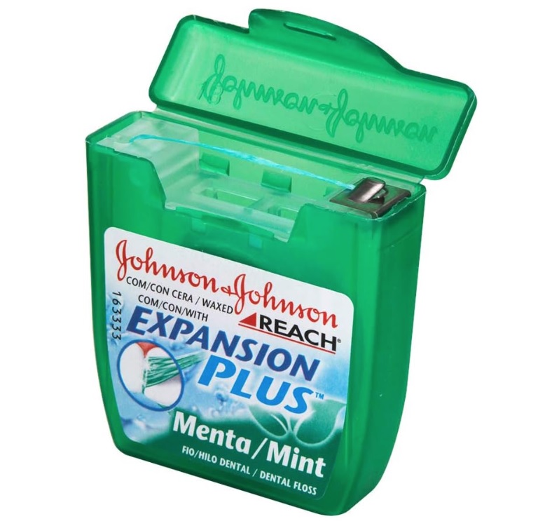 Fio Dental Expansion Plus Extra Fino, Reach, 50m