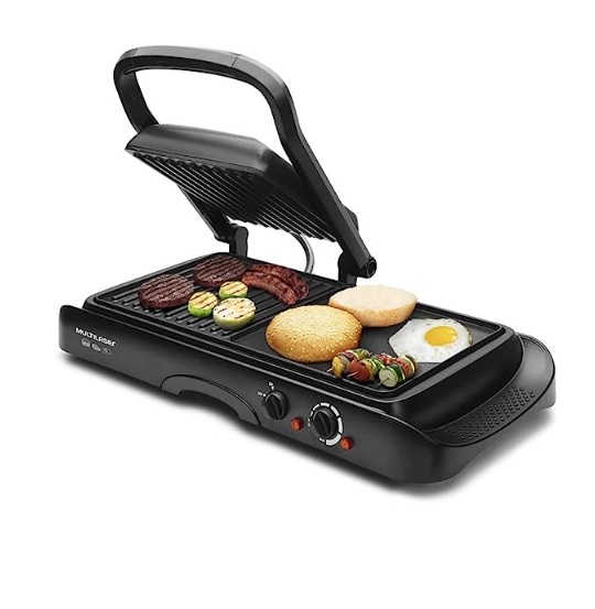 Grill 2 em 1 1500W 127V Preto Multilaser