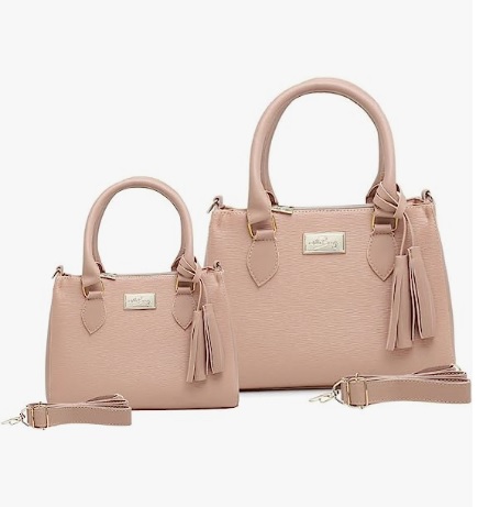 Kit Bolsas Tal Mãe e Tal Filha Feminina Estruturadas Lindas