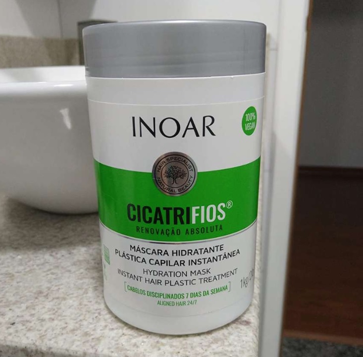 Máscara de Hidratação Cicatrifios 1 Kg, Inoar