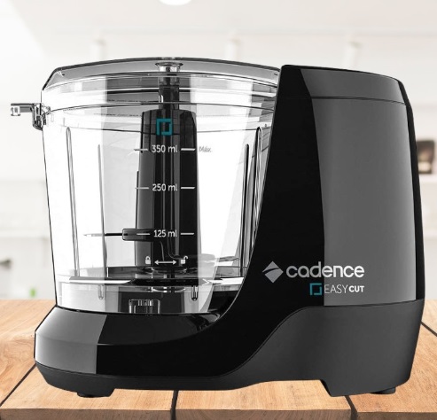 Miniprocessador Easy Cut, Preto, Cadence