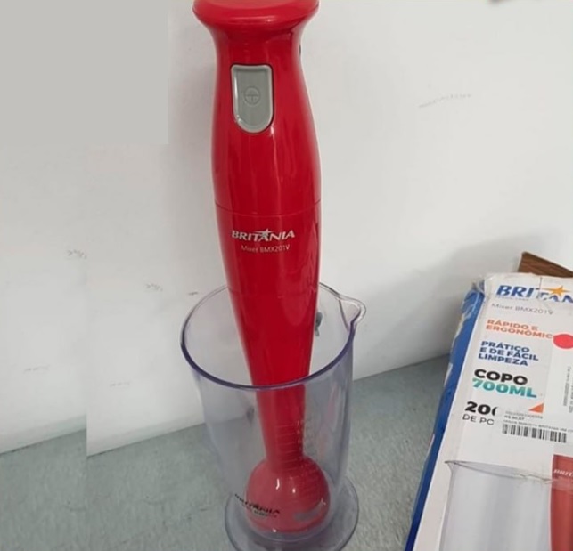 Mixer Britânia BMX350V 3 em 1 Vermelho 220V