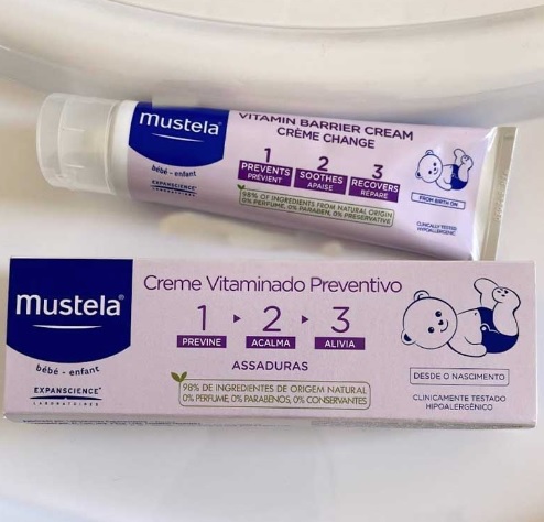 Mustela Creme Preventivo de Assaduras Vitaminado 100ml