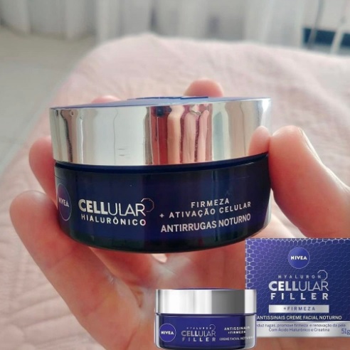 NIVEA Creme Facial Antissinais Cellular Filler Noite 49g