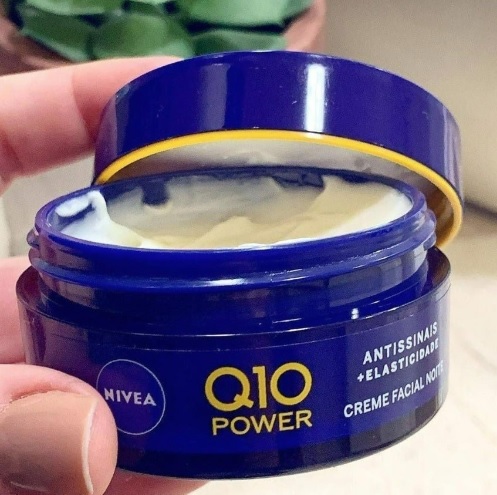 NIVEA Creme Facial Antissinais Noite Q10 Power Plus