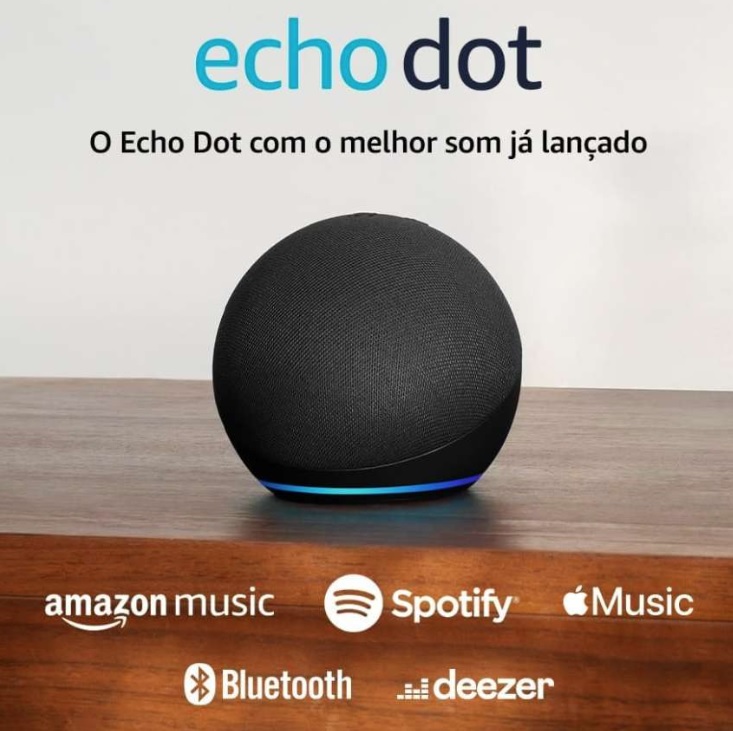 Echo Dot 5ª geração | O Echo Dot com o melhor som já lançado