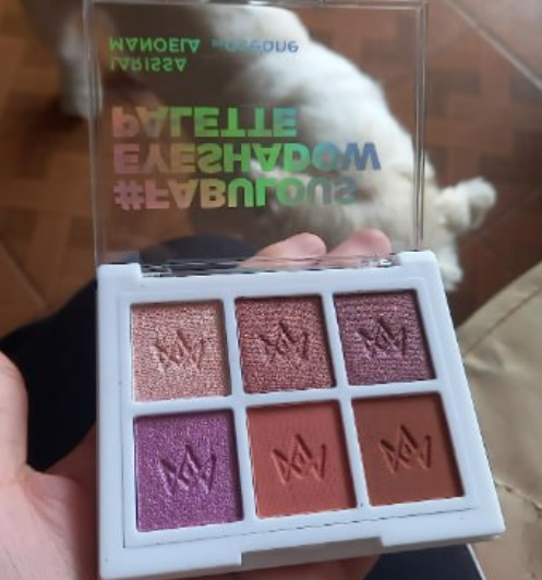 Océane PALETA DE SOMBRAS, LARISA MANOELA, FABULOUS EYESHADOW PALETTE, 6 cores
