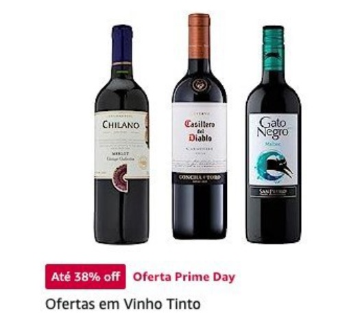 Ofertas em Vinho Tinto na Amazon