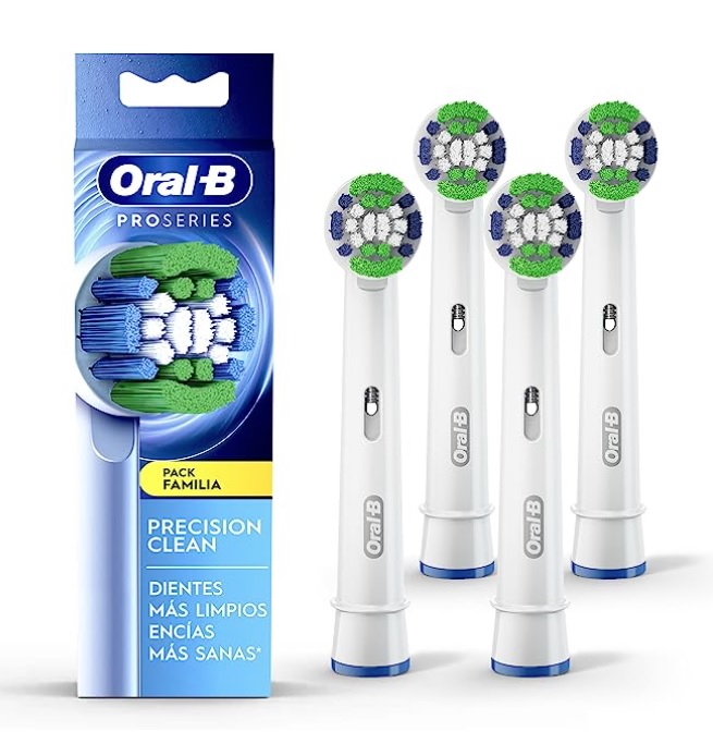 Oral-B Refil Escova Elétrica Pro-Saúde Precision Clean 4 Unidades Oral B Oral B