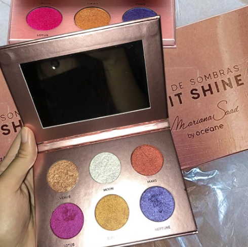 Paleta de Sombras Mariana Saad By Océane – Let It Shine 9g