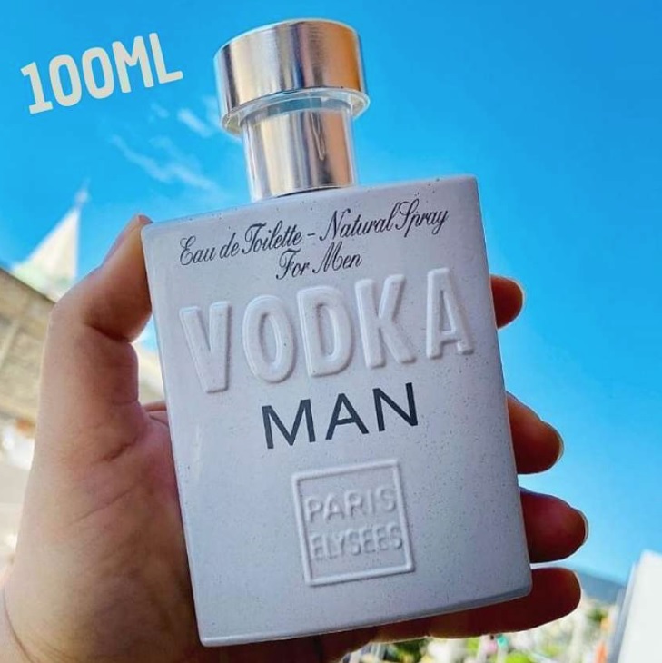 Perfume Importado Paris Elysees Eau De Toilette Masculino Vodka Man 100ml