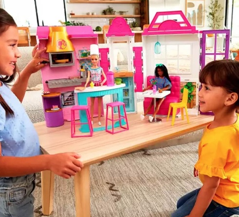 Playset Barbie Estate Restaurante Mattel