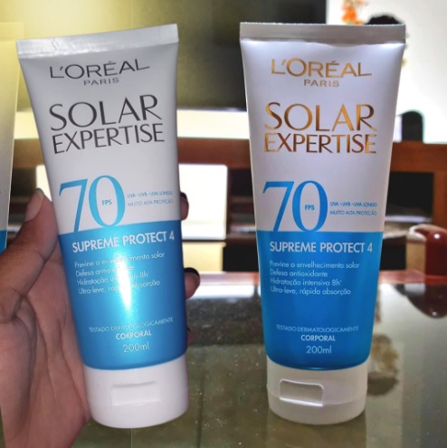 Protetor Solar Corporal L’oréal Paris Solar Fps 70 – 200g