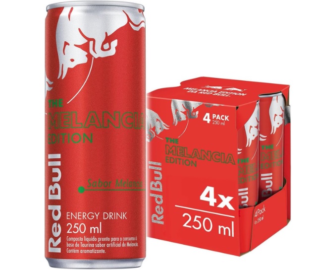 Energético Red Bull Energy Drink, 250ml (4 latas)
