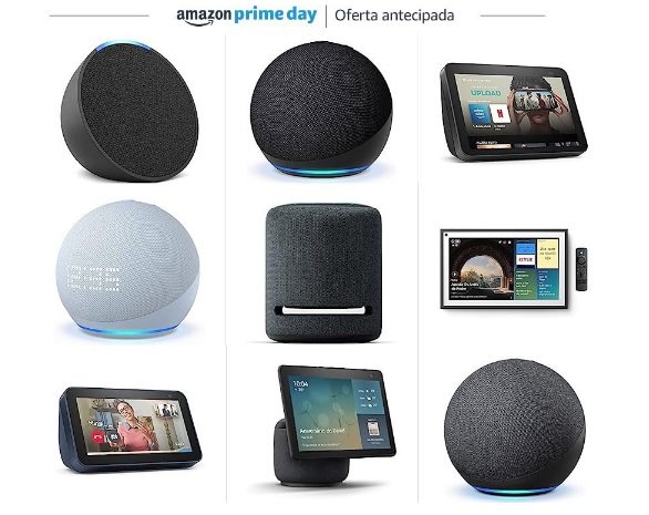 Seleção de Echo Dots ALEXA, últimas horas