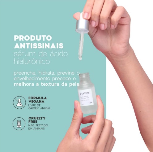 Serum Facial, Hyaluronic Acid Serum, Océane