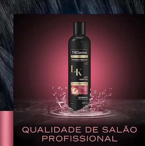 Shampoo Tresemme Liso Keratina 400Ml,