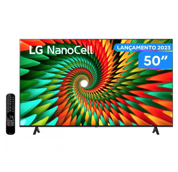 Smart TV 50” 4K Ultra HD LED LG NanoCell 50NANO77