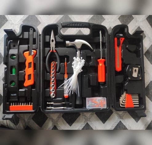 Sparta Maleta de ferramentas kit com 165 peças