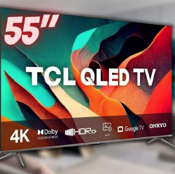 TCL C635 – Smart TV QLED 55″ 4K UHD, Google TV, Wifi, Bluetooth